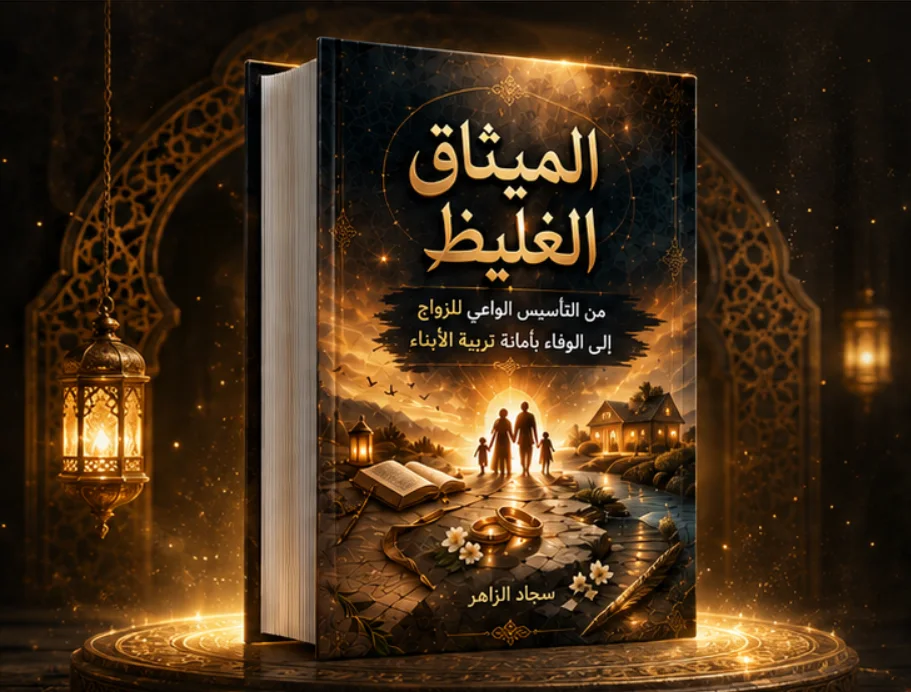 غلاف كتاب الميثاق الغليظ